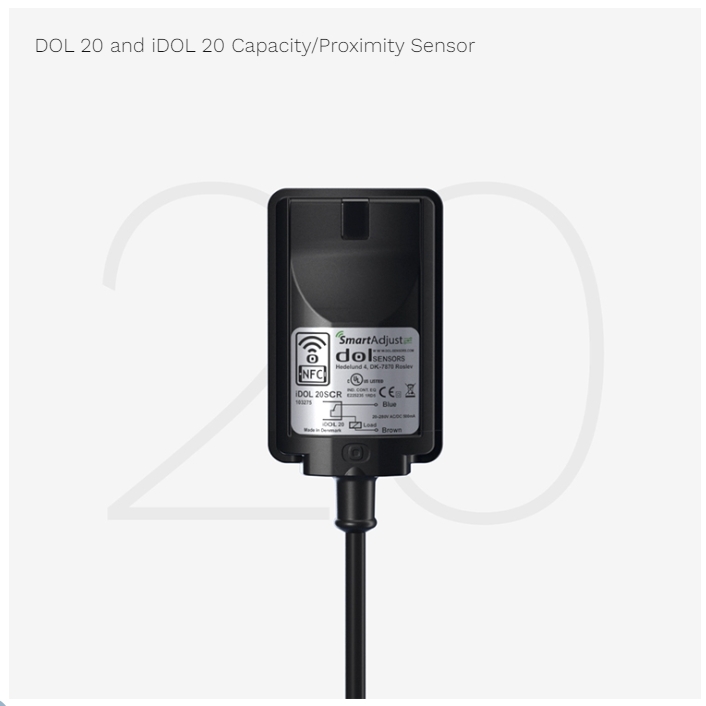DOL 20 and iDOL 20 Capacity Proximity Sensor